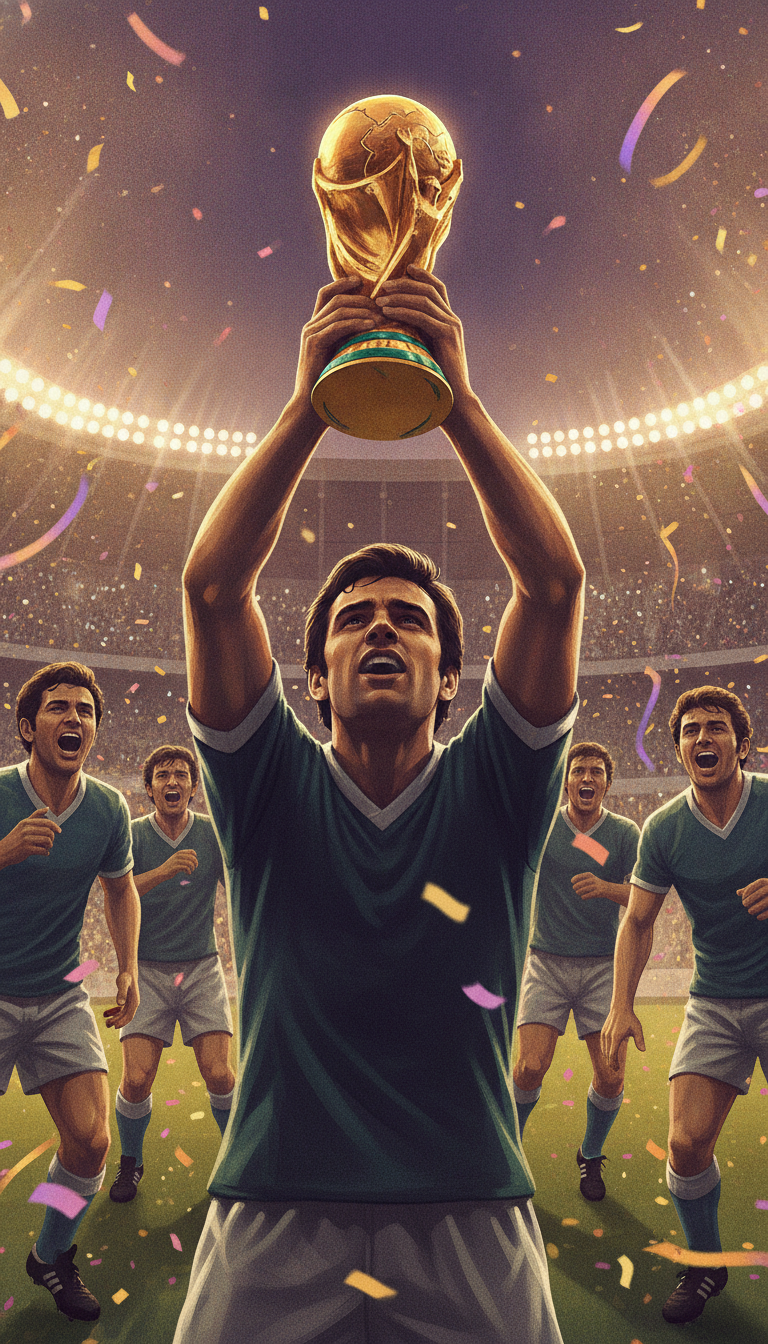 Maradona Scored Two Goals in Eight Minutes