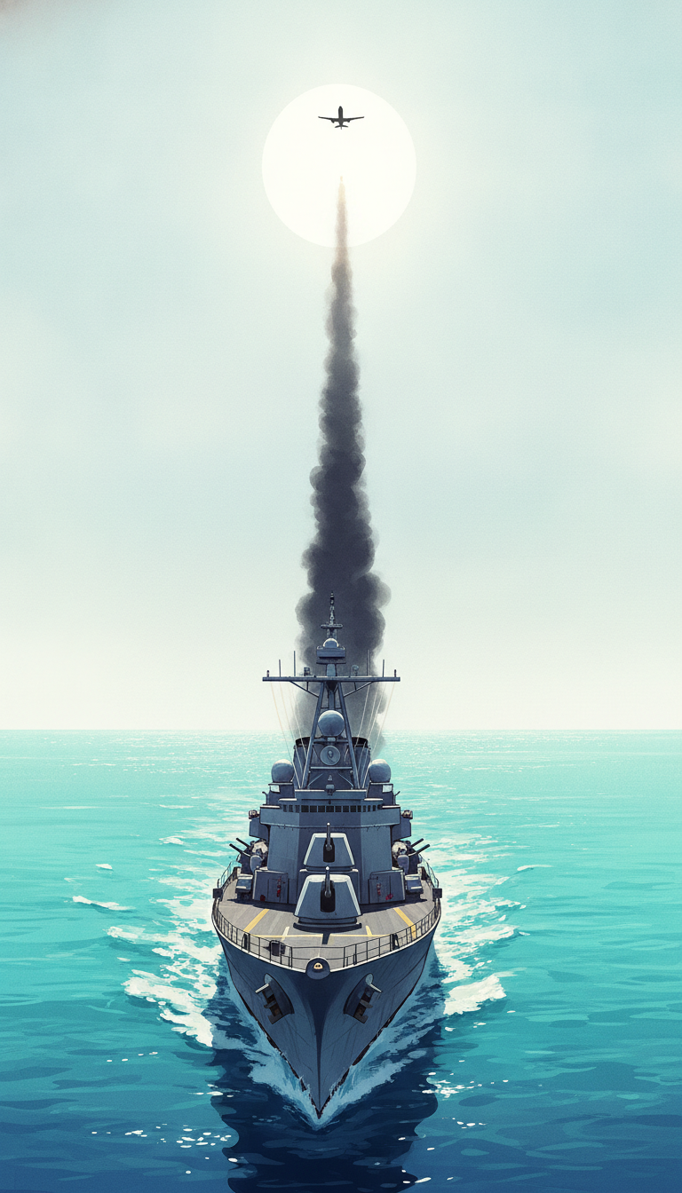 The Warship That Shot Down a Passenger Plane
